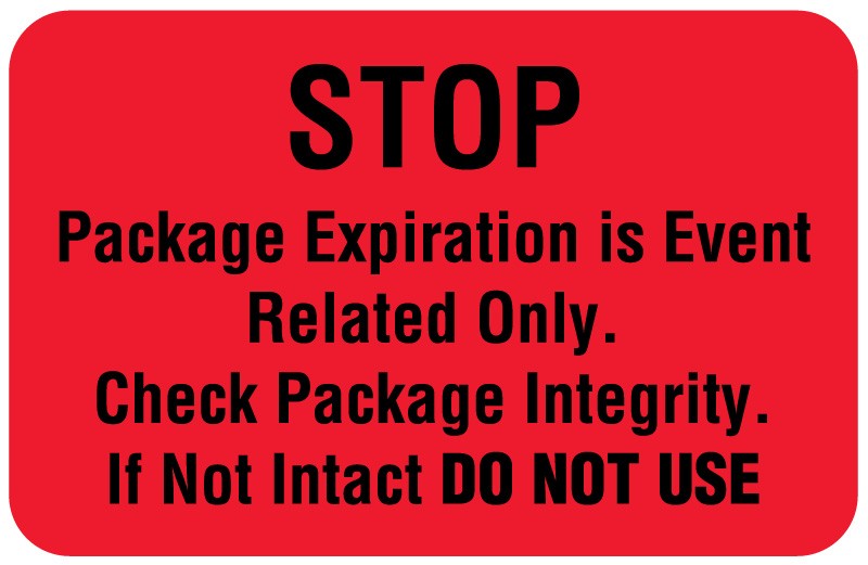 Medical Labels - Promotouch Label, 1-3/4" x 1-1/8"