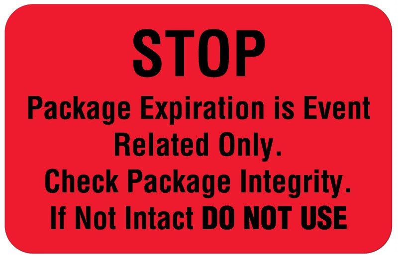 Medical Labels - Promotouch Label, 1-3/4" x 1"