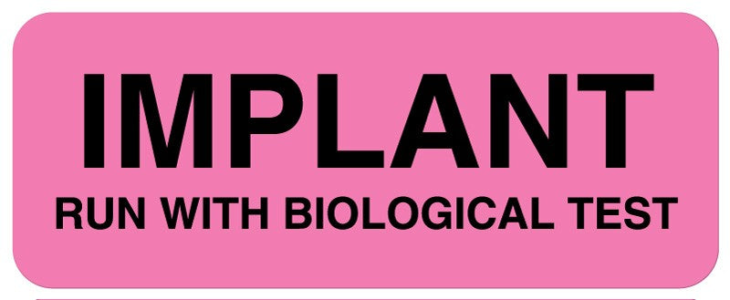 Medical Labels - Sterilization Label, 2-1/4" x 7/8"