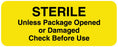 Medical Labels - Sterrad System Compatible Label, 2-1/4" x 7/8"