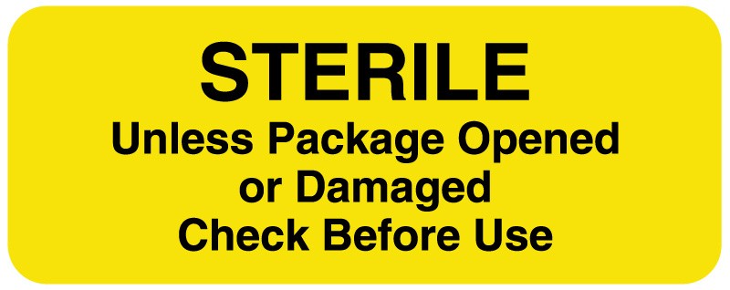 Medical Labels - Sterrad System Compatible Label, 2-1/4" x 7/8"