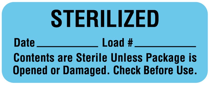 Medical Labels - Sterrad System Compatible Label, 2-1/4" x 7/8"
