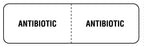 Medical Labels - ANTIBIOTIC, I.V. Line Identification Label, 3" x 7/8"