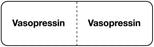 Medical Labels - VASOPRESSIN, I.V. Line Identification Label, 3" x 7/8"