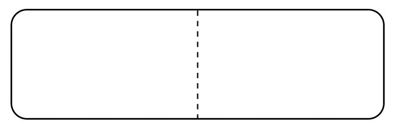 Medical Labels - Blank I.V. Line Identification Label, 3" x 7/8"