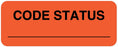 Medical Labels - Code Status Label, 2-1/4" x 7/8"
