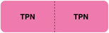 Medical Labels - TPN, I.V. Line Identification Label, 3" x 7/8"