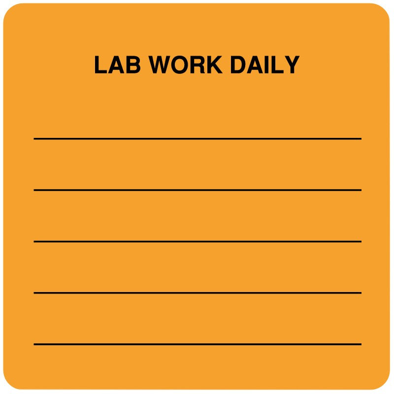 Medical Labels - Nursing Communication Label, 2-1/2" x 2-1/2"