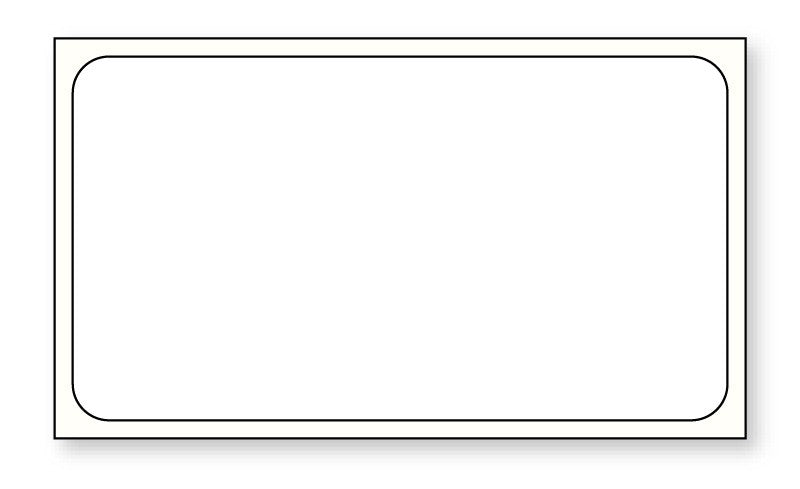 Medical Labels - Direct Thermal Printer Label, 1" Core, 2-1/4" x 1-1/4"