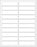 Medical Labels - Laser Printer Label, 1" x 4"