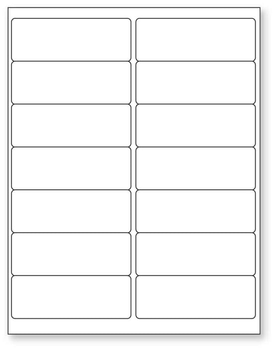 Medical Labels - Laser Printer Label, 1-7/16" x 4"