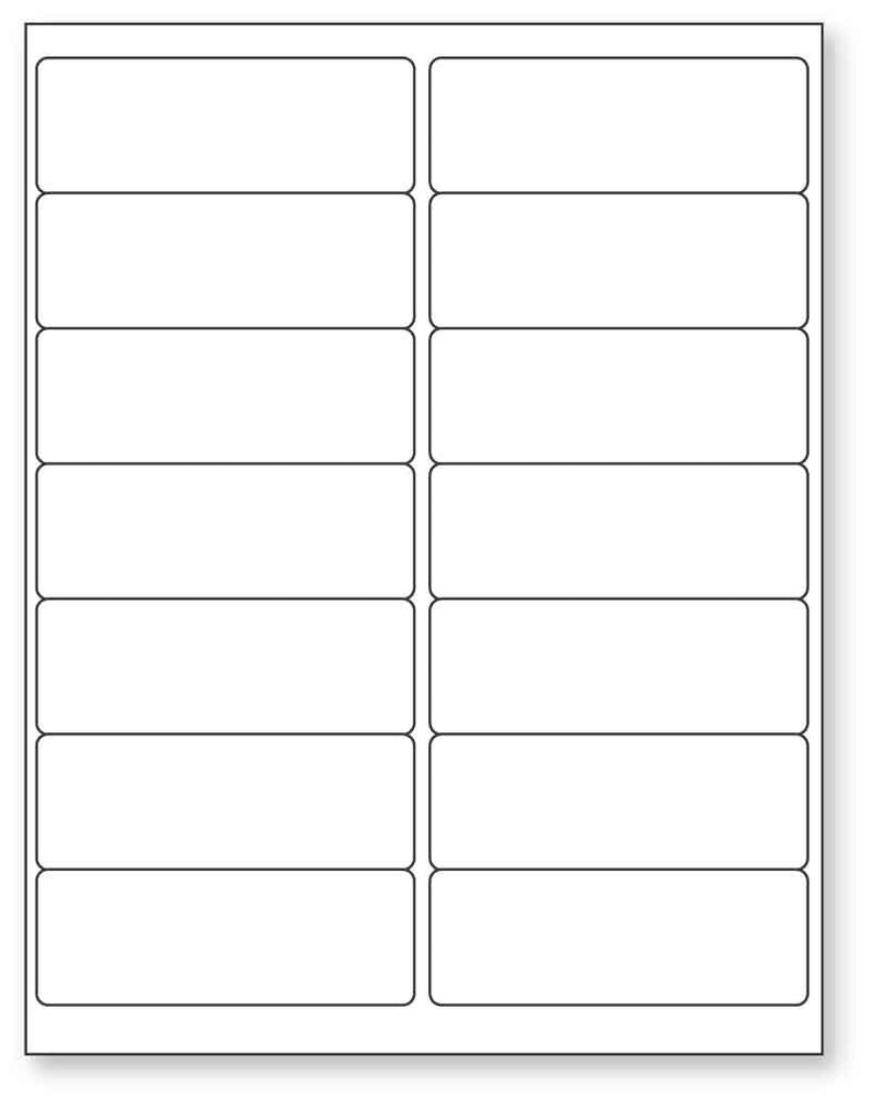 Medical Labels - Laser Printer Label, 1-7/16" x 4"
