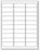 Medical Labels - Synthetic Laser Printer Label, 2-5/8" x 1"