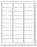 Medical Labels - Laser Printer Label, 2-5/8" x 1"