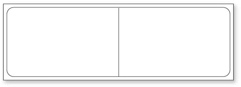 Medical Labels - Direct Thermal Printer Label, 3" Core, 4" x 1-1/4"
