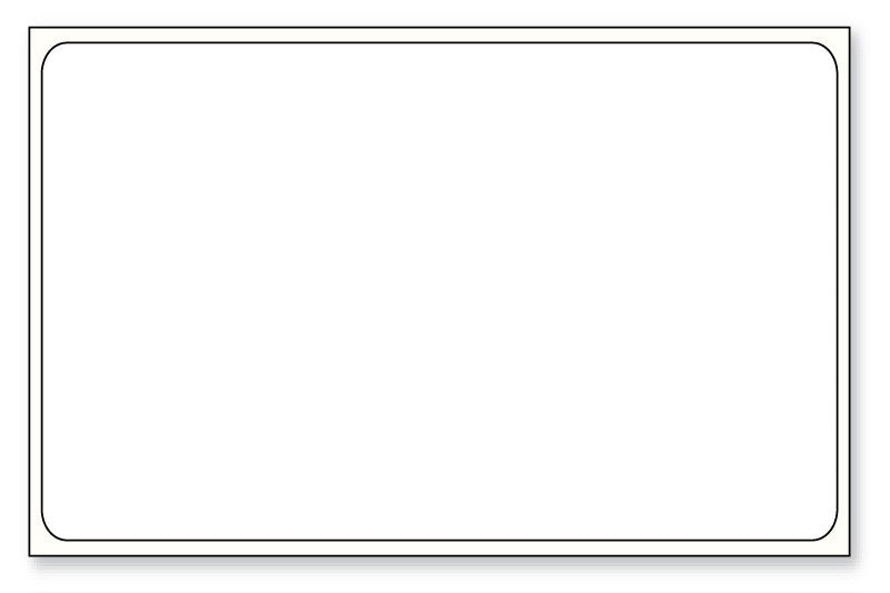 Medical Labels - Thermal Transfer Printer Label, 3" Core, 3" x 2"