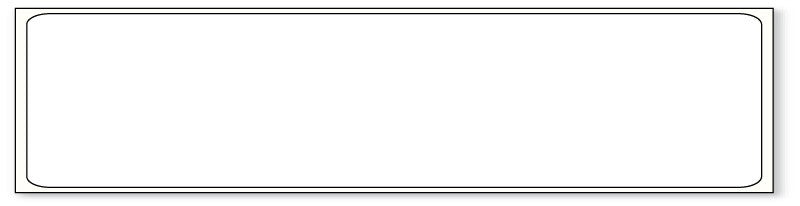 Medical Labels - Thermal Transfer Printer Label, 3" Core, 3-1/2" x 1-1/2"