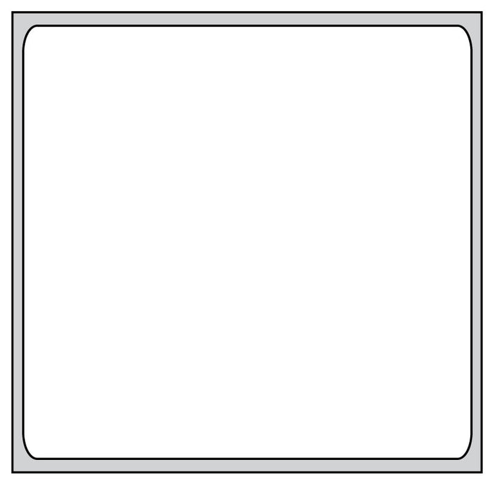 Medical Labels - Direct Thermal Printer Label, 3" Core, 1-1/2" x 1-1/2"