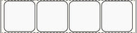 Medical Labels - 15/16" x 15/16" Direct Thermal Slide Labels