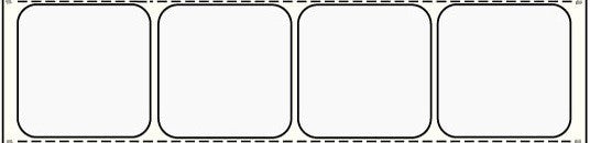 Medical Labels - 15/16" x 15/16" Direct Thermal Slide Labels