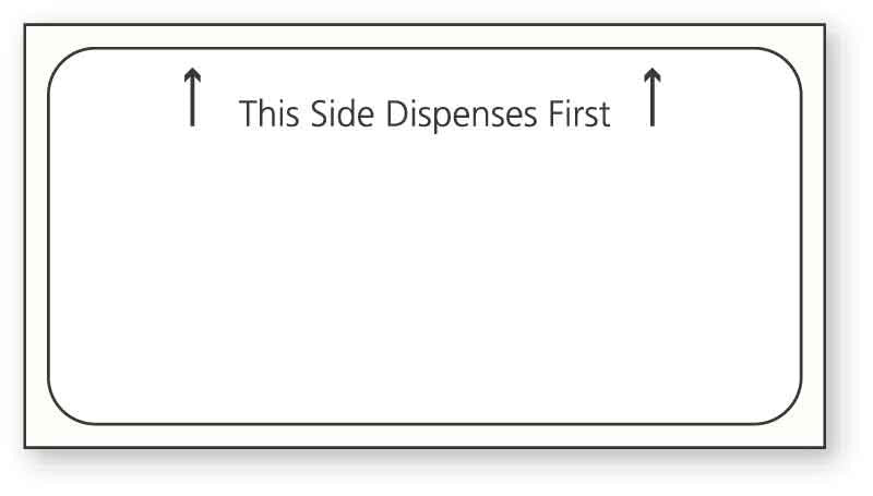 Medical Labels - Direct Thermal Printer Label, 3" Core, 2" x 1"