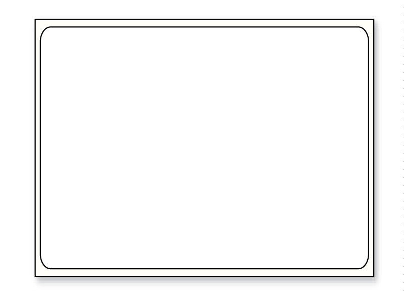 Medical Labels - Direct Thermal Printer Label, 1" Core, 2" x 1-1/2"