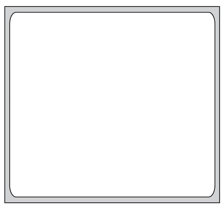 Medical Labels - Direct Printer Thermal Label, 1" Core, 2" x 2"