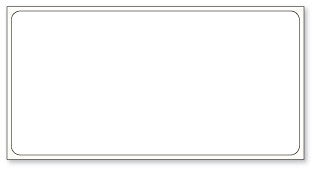 Medical Labels - IR Direct Thermal Printer Label, 1"Core, 2-1/2" x 1"