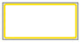 Medical Labels - Direct Thermal Printer Label,Yellow Border, 1" Core, 2" x 1"