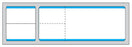 Medical Labels - Sunquest Direct Thermal Printer Label, Blue Border, 3" Core, 4-1/8" X 1-3/16"