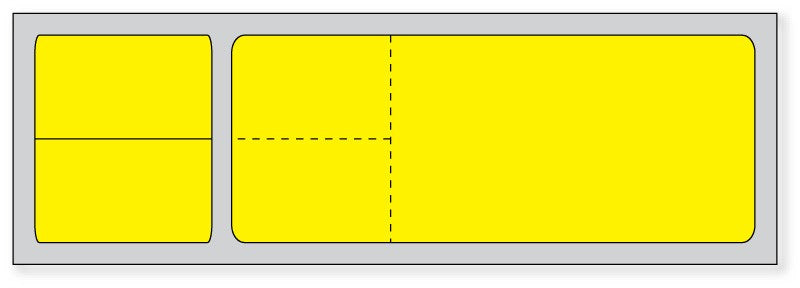Medical Labels - Sunquest Direct Thermal Printer Label, 3" Core, 4-1/8" x 1-3/16"