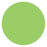 Medical Labels - Paper Circle - Fluorescent Green, 1" x 1"