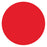 Medical Labels - Paper Circle - Red, 1" x 1"