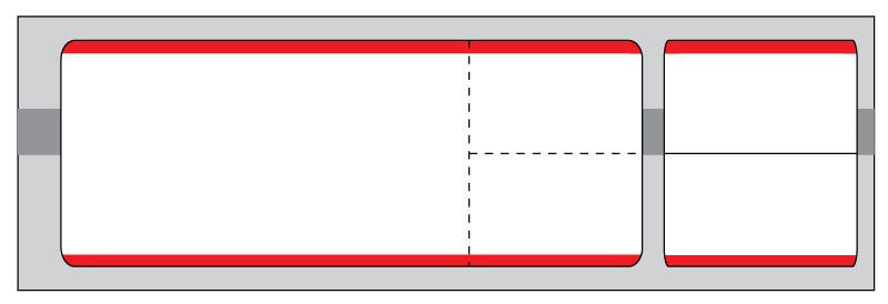 Medical Labels - Suquest Direct Thermal Label, 1-1/2" Core, 4-1/8" x 1-3/16"