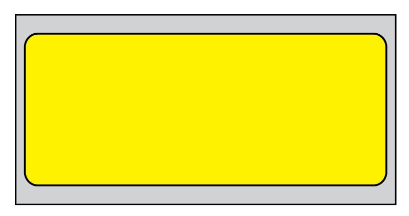 Medical Labels - Piggyback Direct Thermal Label, 3" Core, 1-3/4" X 3/4"