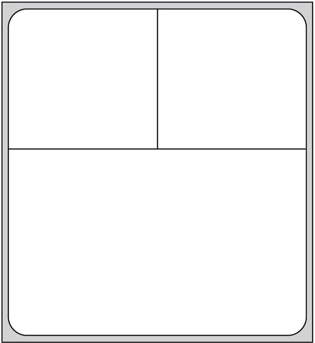 Medical Labels - Cerner Direct Thermal Printer Label, 3" Core, 2" x 1-15/16"