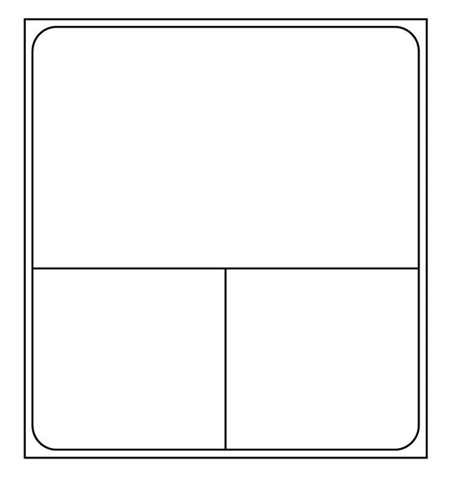 Medical Labels - Cerner Direct Thermal Printer Label, 1" Core, 2" x 2-3/16"