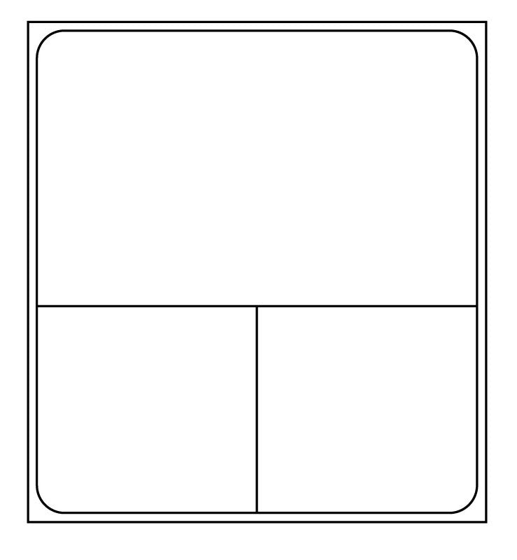 Medical Labels - Cerner Direct Thermal Printer Label, 1" Core, 2" x 2-3/16"