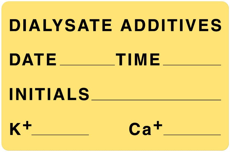 Medical Labels - Medication Label, 4" x 2-5/8"