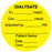 Medical Labels - Dialysate Label, 2" x 2"
