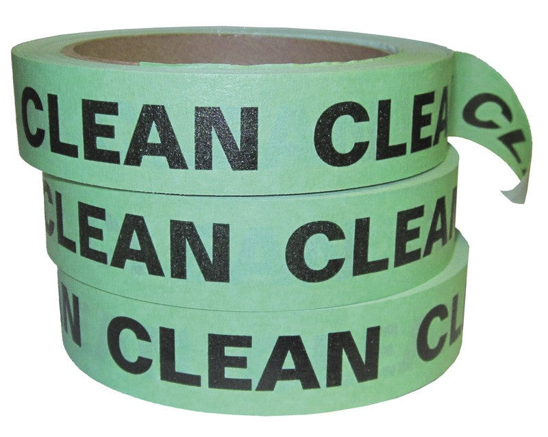 Medical Labels - Clean Tape, 15/16" x 100'