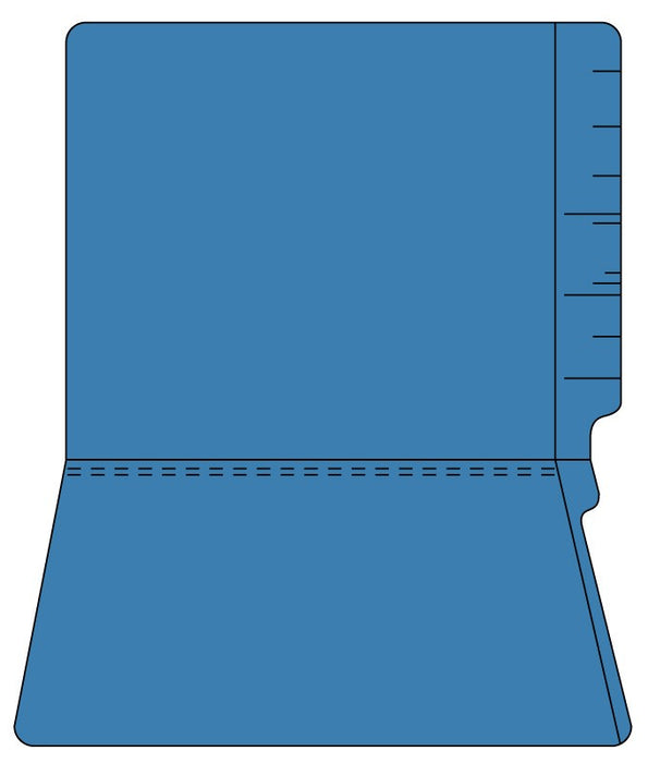 Medical Labels - End Tab File Folders Full Cut, 9-1/2" x 11-3/4"