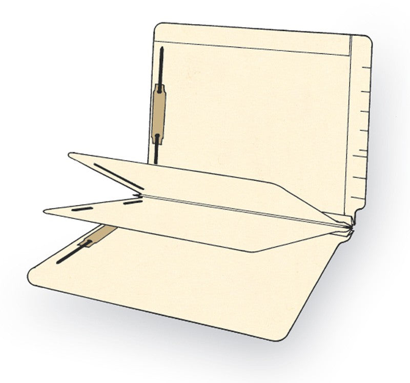 Medical Labels - End Tab Econo Classfiles 3" Exp 2 Dividers, 9-1/2" x 12-1/4"