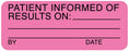 Medical Labels - Communication Label, 2-1/4" x 7/8"