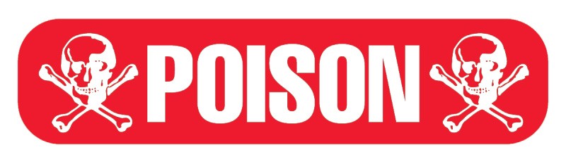 Medical Labels - Medication Instruction Label, 1-5/8" x 3/8"