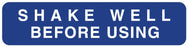 Medical Labels - Medication Instruction Label, 1-5/8" x 3/8"