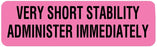 Medical Labels - IV Communication Label, 3" x 7/8"