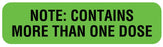 Medical Labels - IV Communication Label, 1-1/4" x 5/16"
