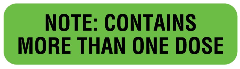 Medical Labels - IV Communication Label, 1-1/4" x 5/16"