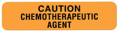 Medical Labels - Chemotherapy Agent Label, 1-1/4" x 5/16"